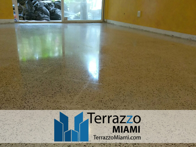 Terrazzo Clean Polishing Service Miami