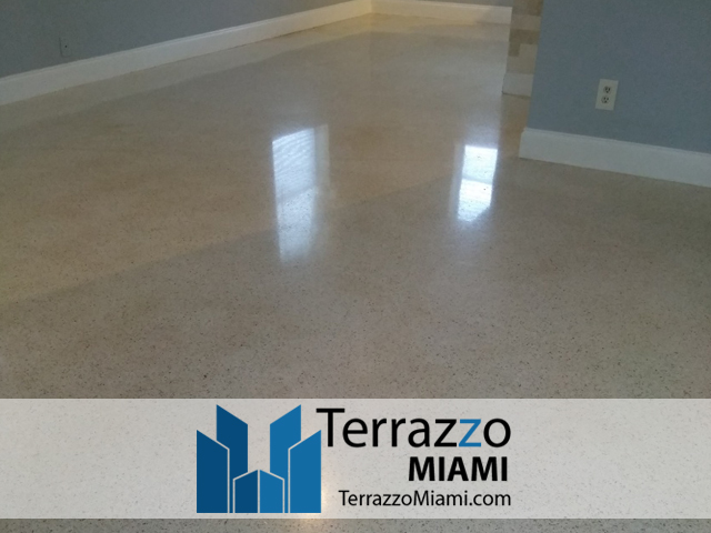 Terrazzo Cleaning Process Miami