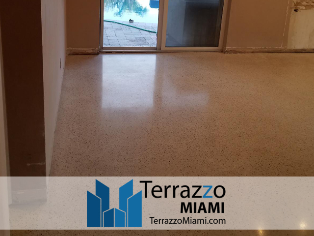 Terrazzo Floor Care Process Miami