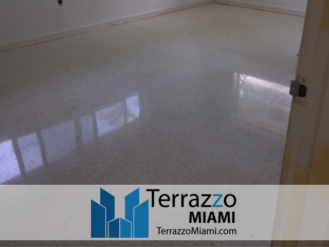 Terrazzo Floor Install and Clean Miami