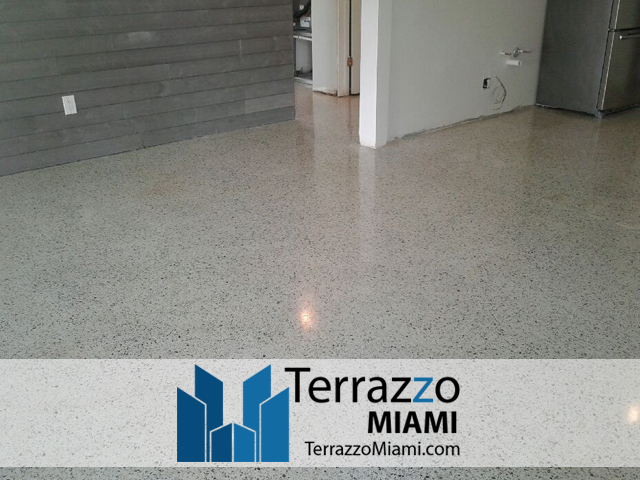 Terrazzo Floor Polishing and Restoration Miami