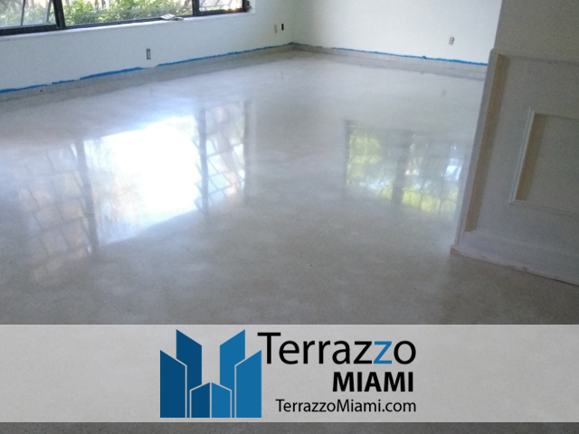 Terrazzo Floor Polishing Service Miami