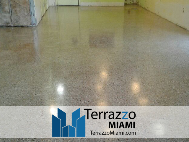 Terrazzo Floor Remove Installation Miami