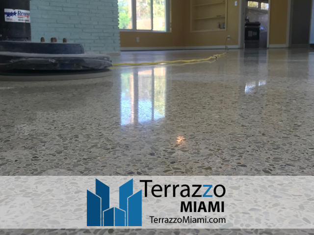 Terrazzo Floor Repairing Service Company Miami