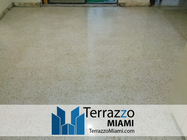 Terrazzo Floor Restoration Process Miami