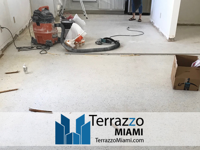 Terrazzo Floor Restoring Miami