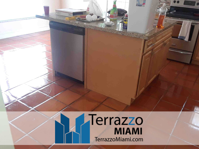 Terrazzo Tile Floor Polishing Miami