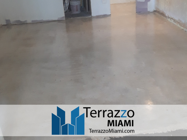 Terrazzo Tile Installing Process Miami