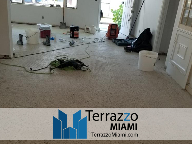 Restoration Process of Terrazzo Floors Miami